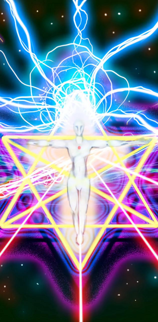 Merkaba Light Vessel wallpaper