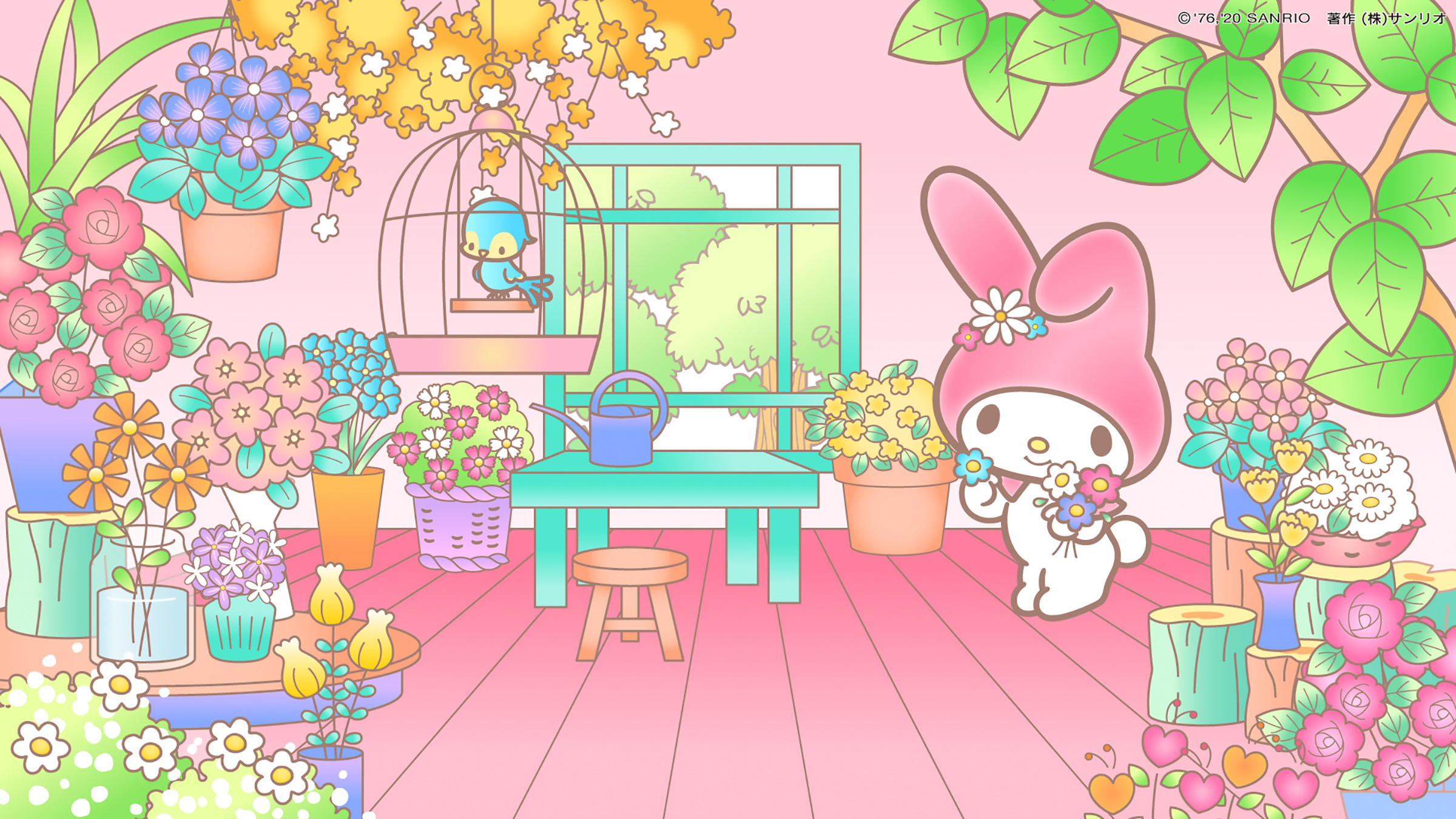 My Melody Desktop Aesthetic Wallpapers Wallpaper Cave