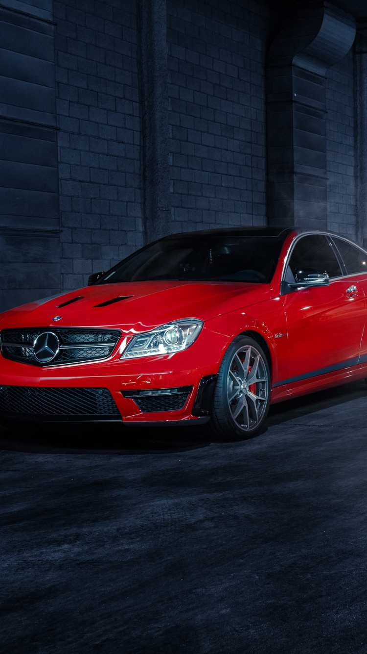 Mercedes Benz C 63 AMG Wallpaper For Apple IPhone 6, 6S, 7, 8 [Retina HD]