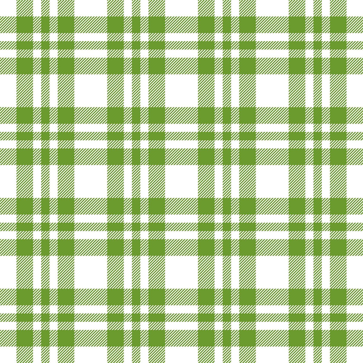 Green Plaid Removable Wallpaper. Walls By Me