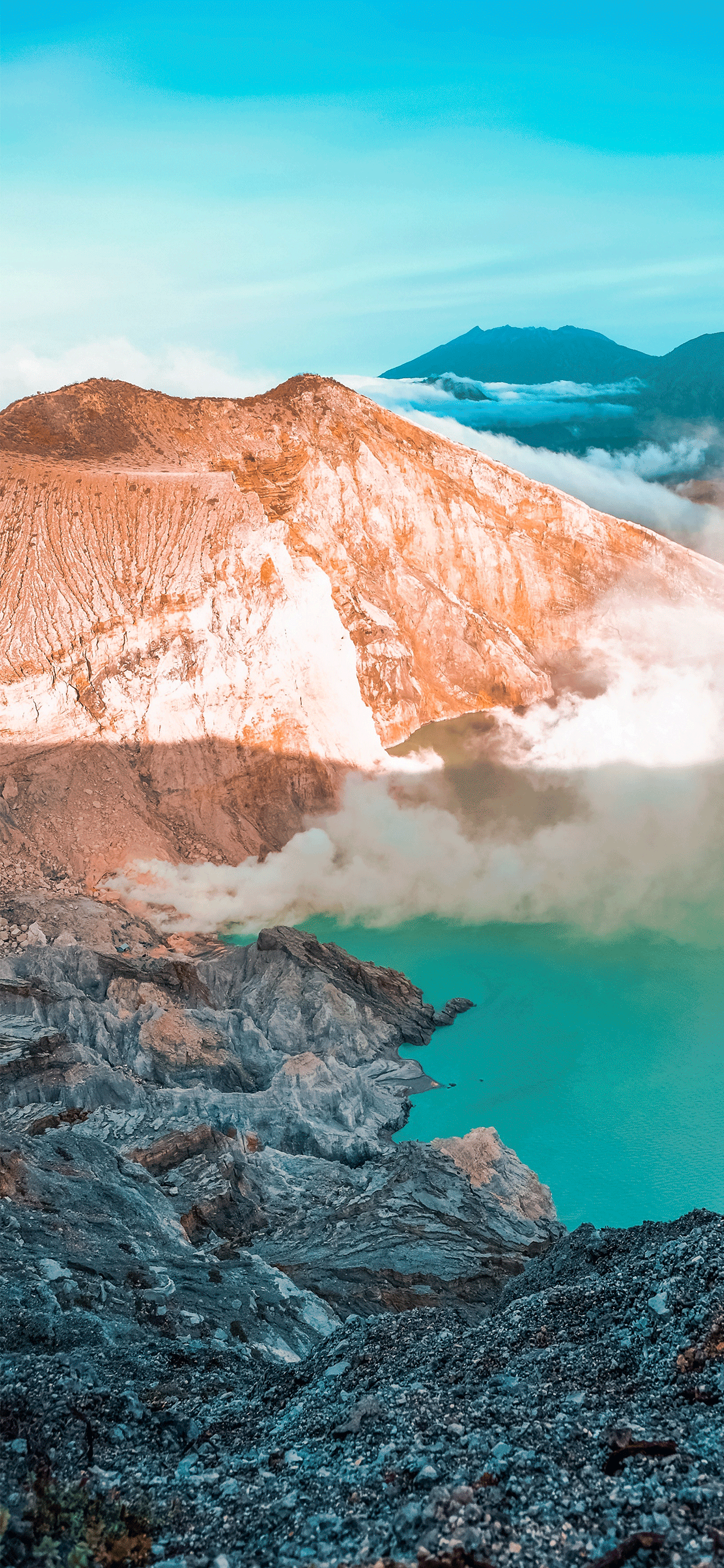 Volcano Wallpaper for iPhone 11, Pro Max, X, 8, 7, 6