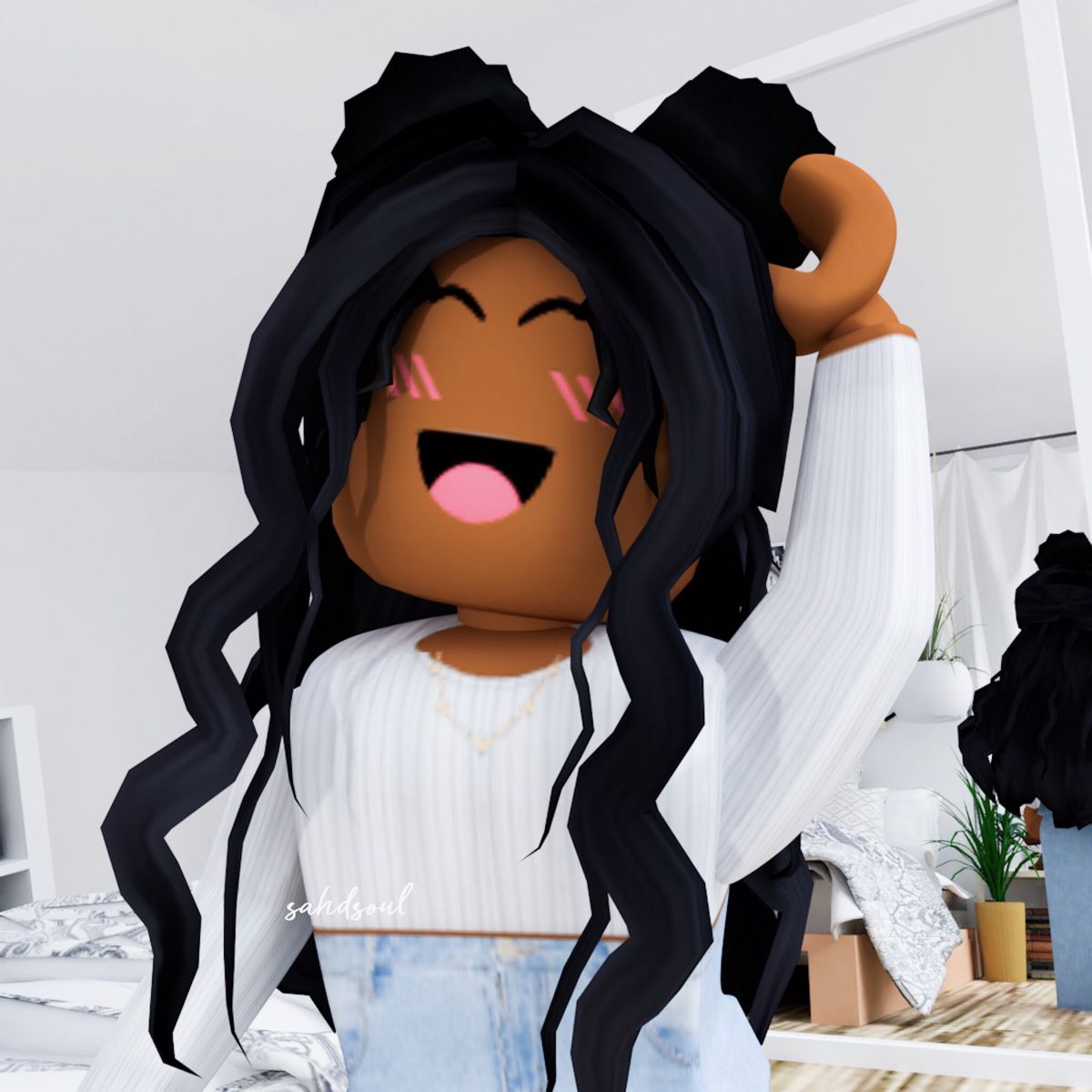 Download Cute Roblox Girl Profile Picture Wallpaper