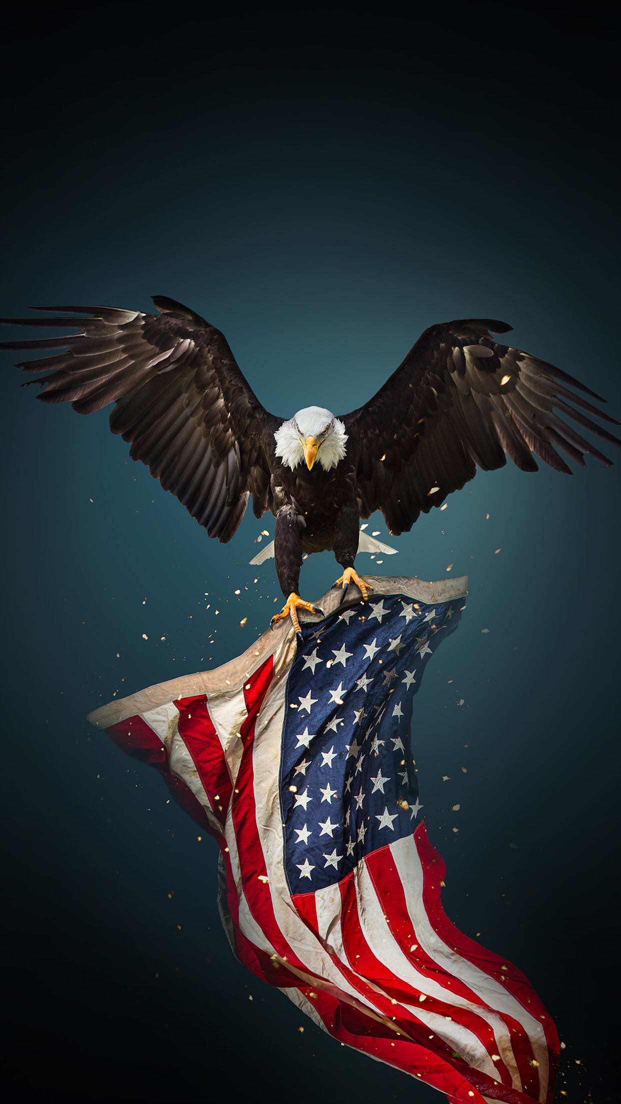 Cool USA Flag Eagle Wallpaper Free Cool USA Flag Eagle Background