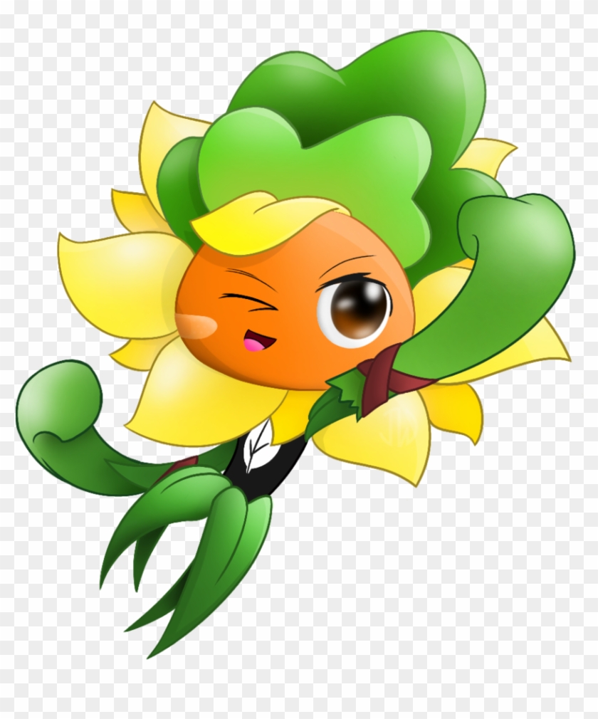 Pvz Heroes Solar Flare As Grass Knuckle By Jackiewolly Vs Zombies Heroes Solar Flare Transparent PNG Clipart Image Download