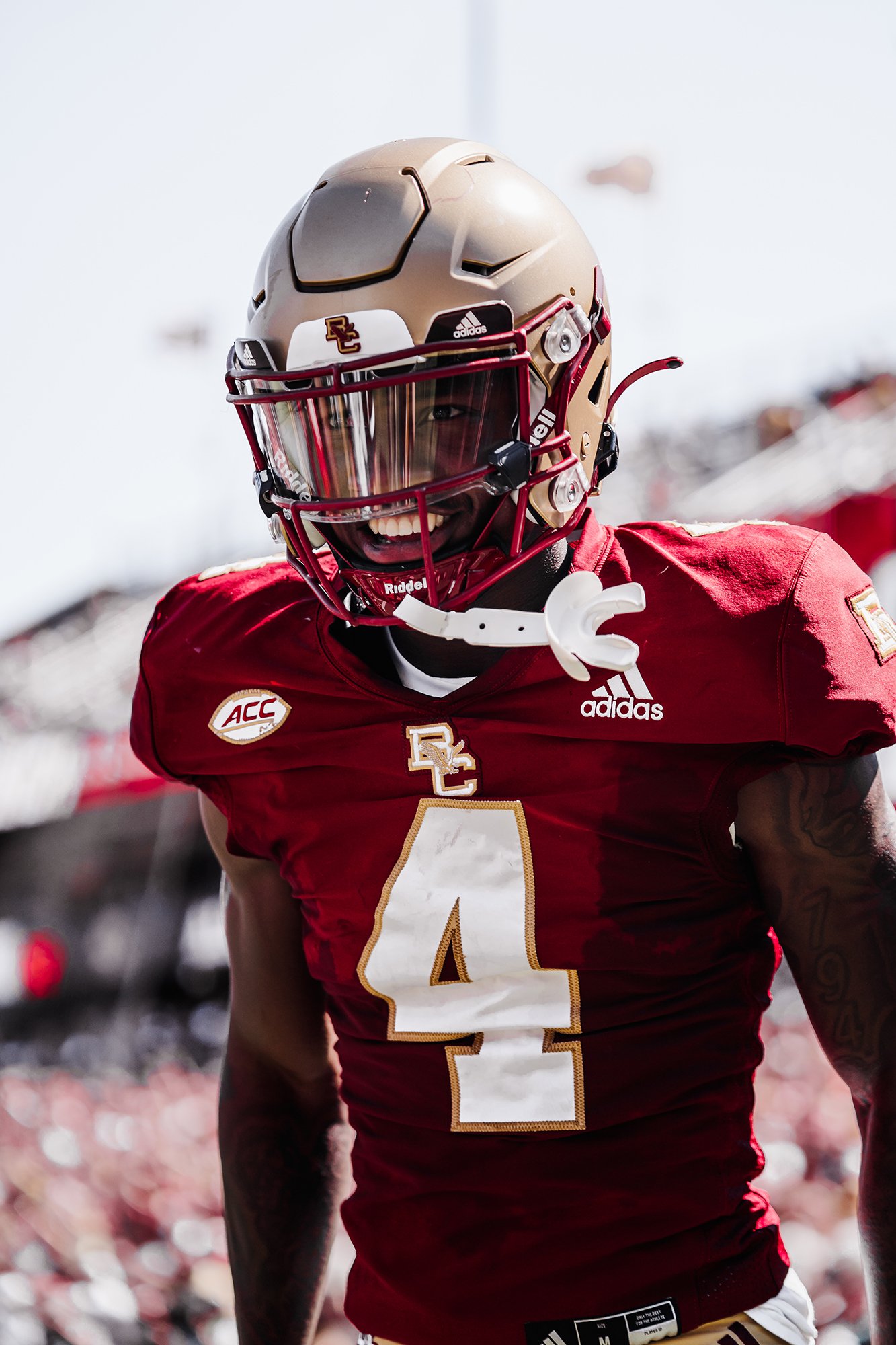 Boston College Football a day Zay! Second half for Flowers and the Eagles coming up next on ACC Network
