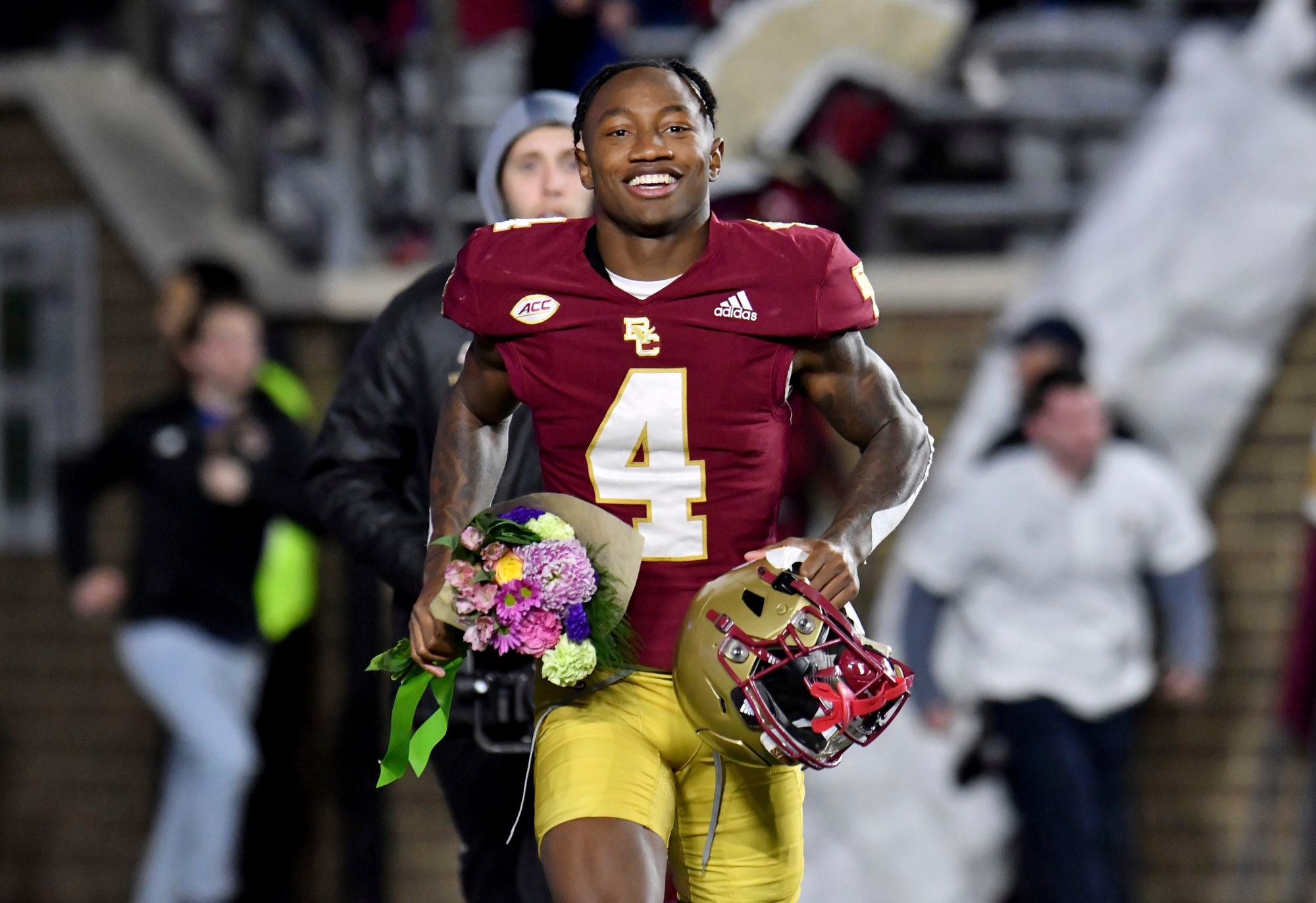 BC's Zay Flowers could be a pick, per NFL Draft expert