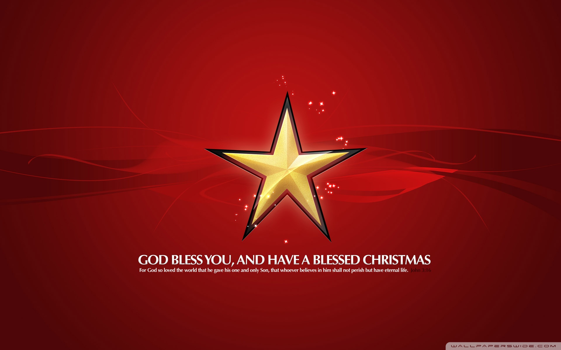 Christmas Star Red Ultra HD Desktop Background Wallpaper for 4K UHD TV, Widescreen & UltraWide Desktop & Laptop, Tablet