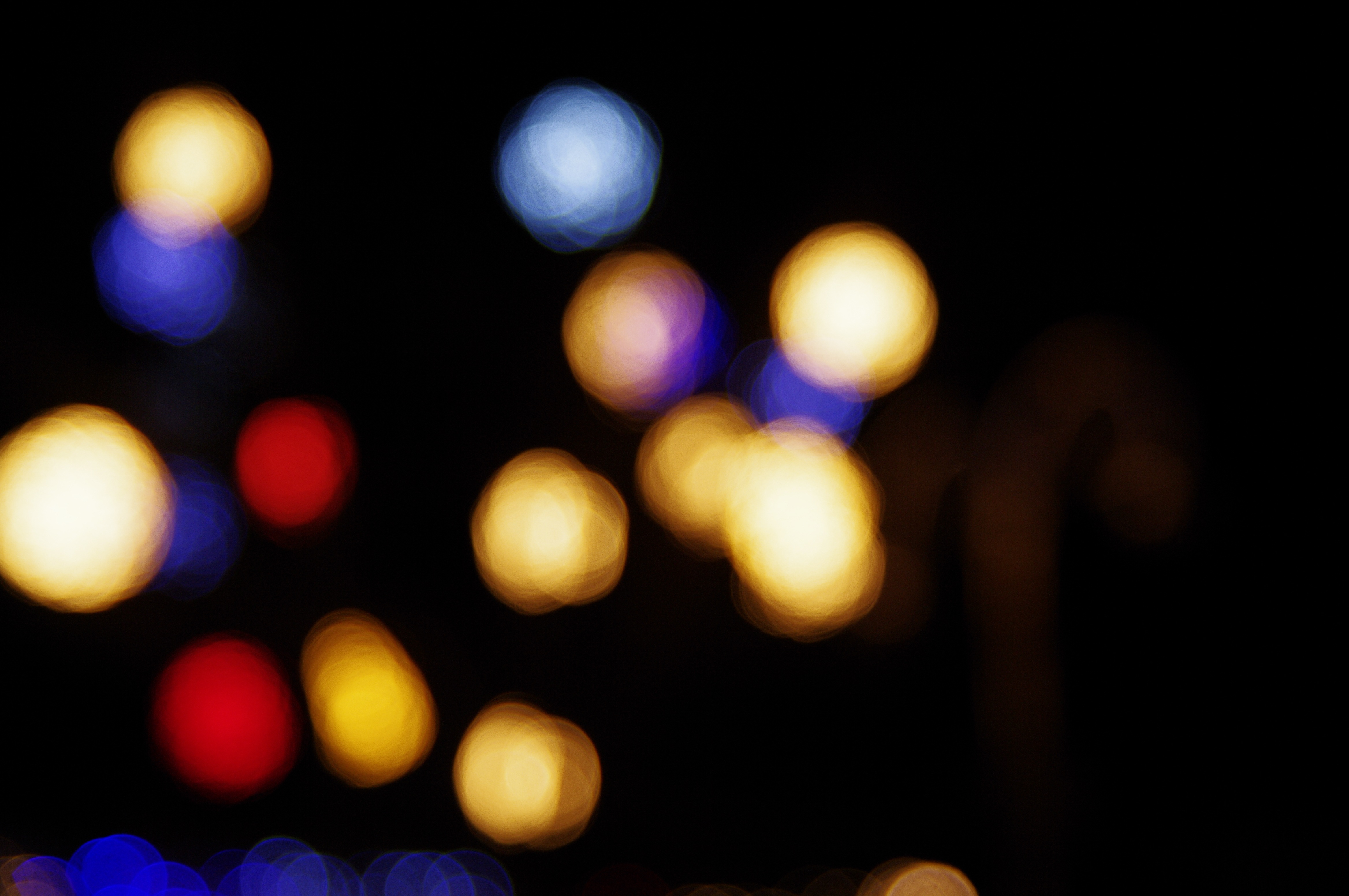 Free Image, light, bokeh, travel, color, darkness, lighting, circle, background, wallpaper, wallpaper, shape, night view 4672x3104
