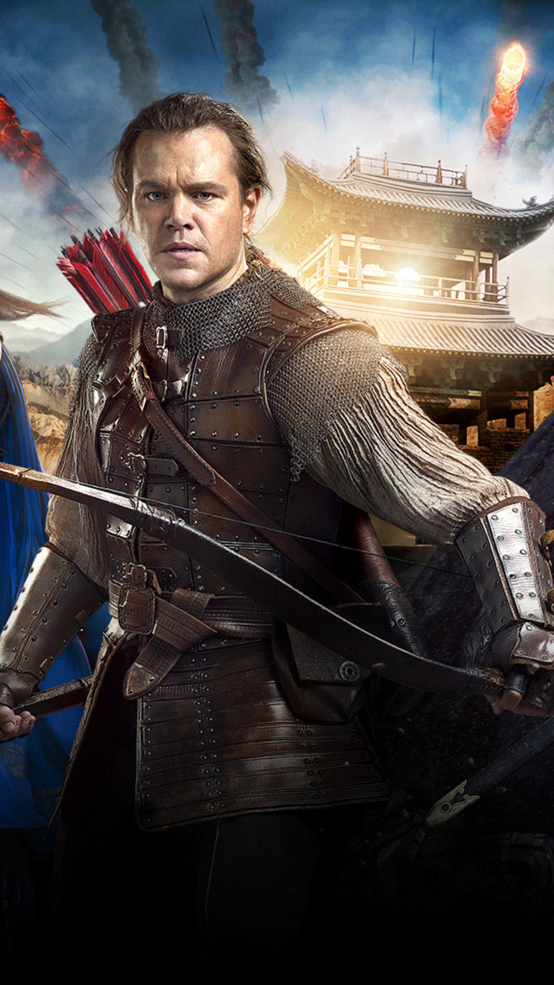 1080x1920 the great wall, 2017 movies, movies, matt damon for iPhone 6, 7, 8 wallpaper