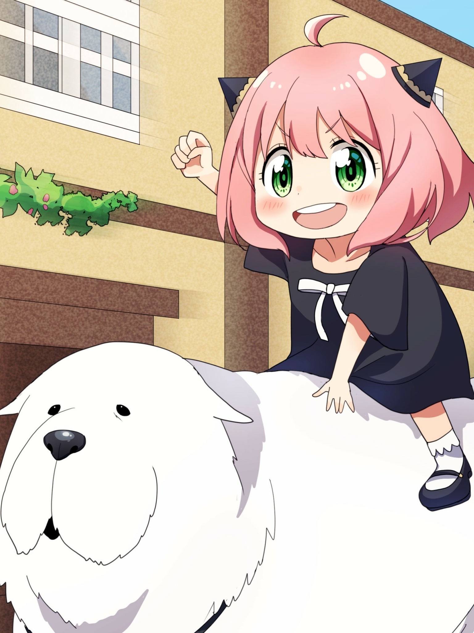 Wallpaper / Anime Spy x Family Phone Wallpaper, Anya Forger, Bond (Spy X Family), 1536x2048 free download