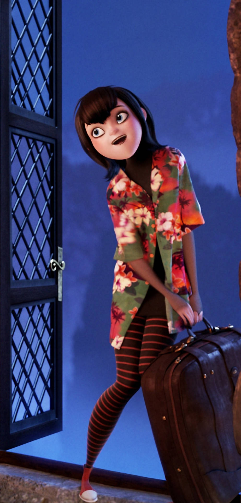 Download Hotel Transylvania Mavis With Her Luggage Wallpaper