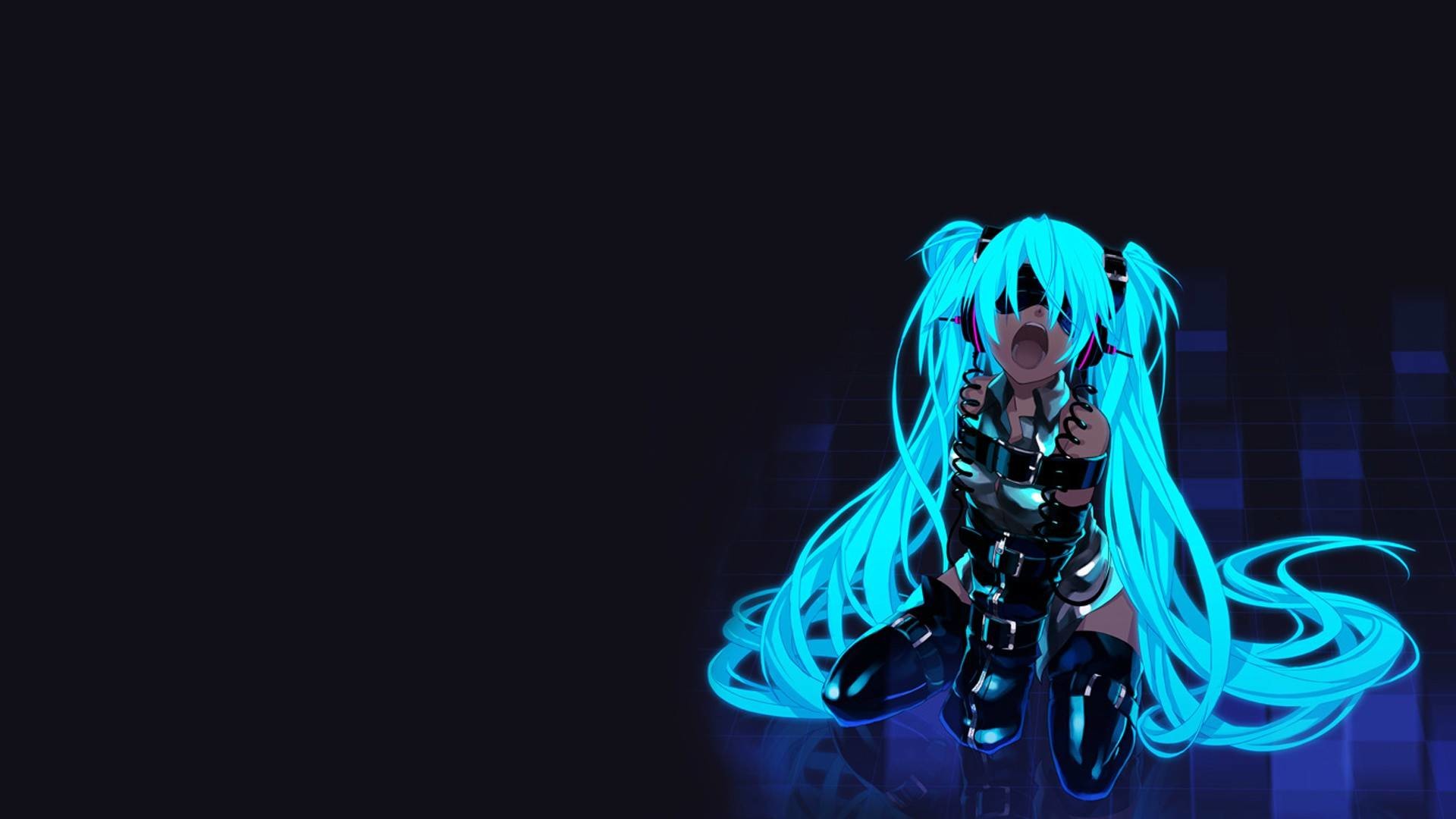 Anime Anime Manga Image Wallpaper Miku Hatsune Neon Art Tweet