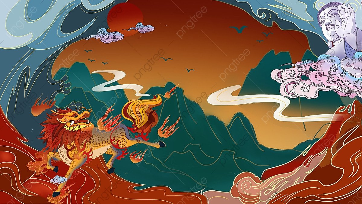 Shui Qilin PNG, Vector, PSD, and Clipart With Transparent Background for Free Download