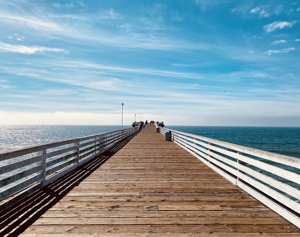 Beach Pier Picture. Download Free Image