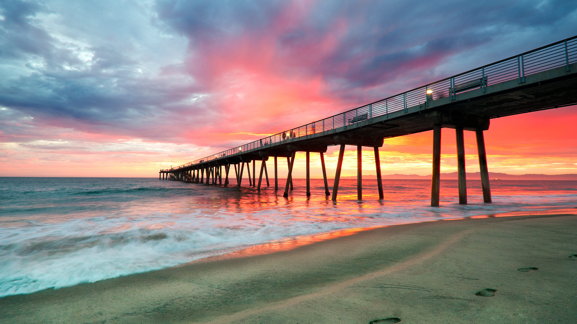 Hermosa Beach HD Wallpaper and Background