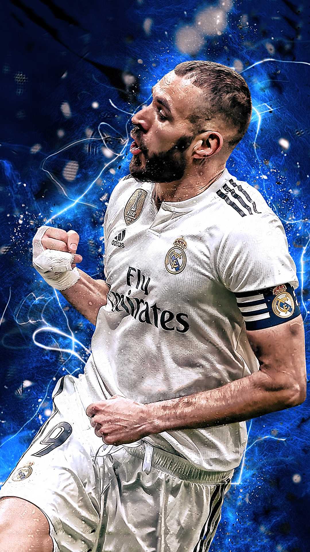 Karim Benzema Phone Wallpaper