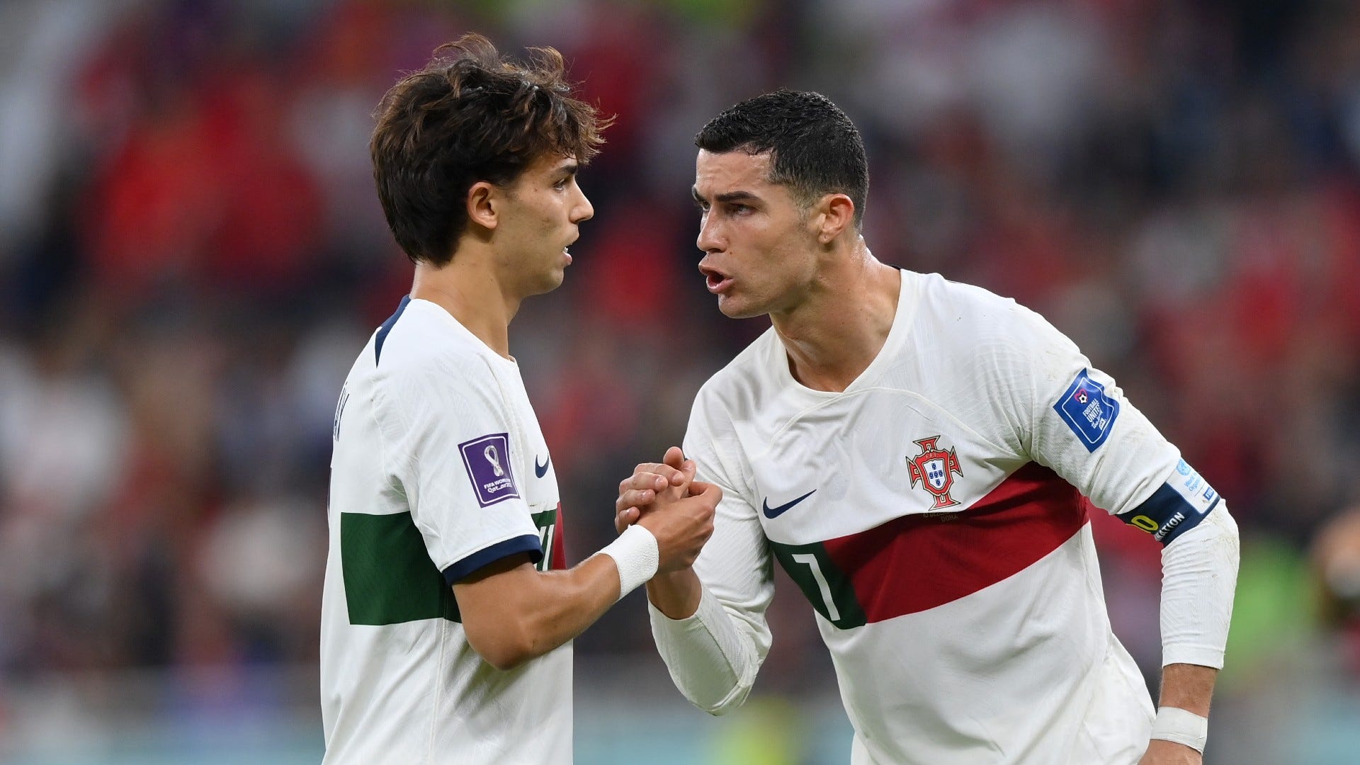 Joao Felix reveals Cristiano Ronaldo's reaction to being benched for Portugal at the World Cup. Goal.com English Bahrain