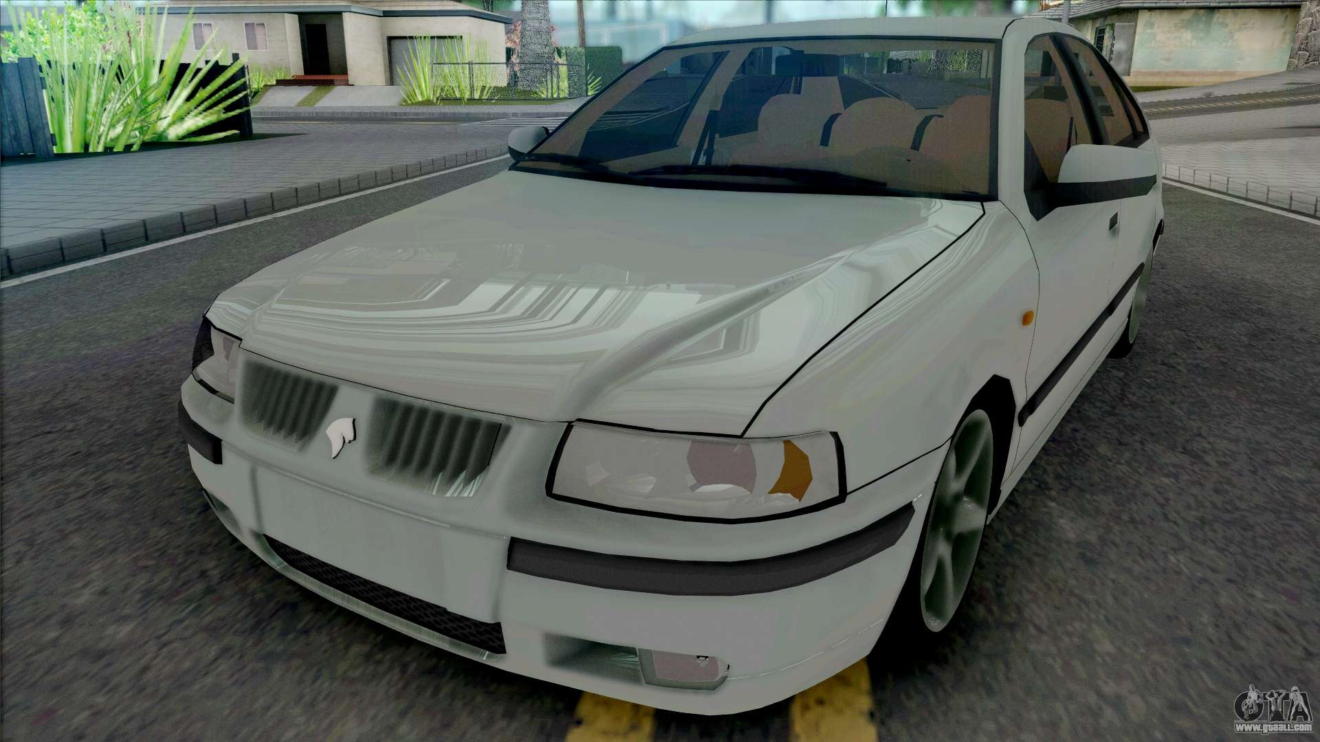 Ikco Samand LX White for GTA San Andreas