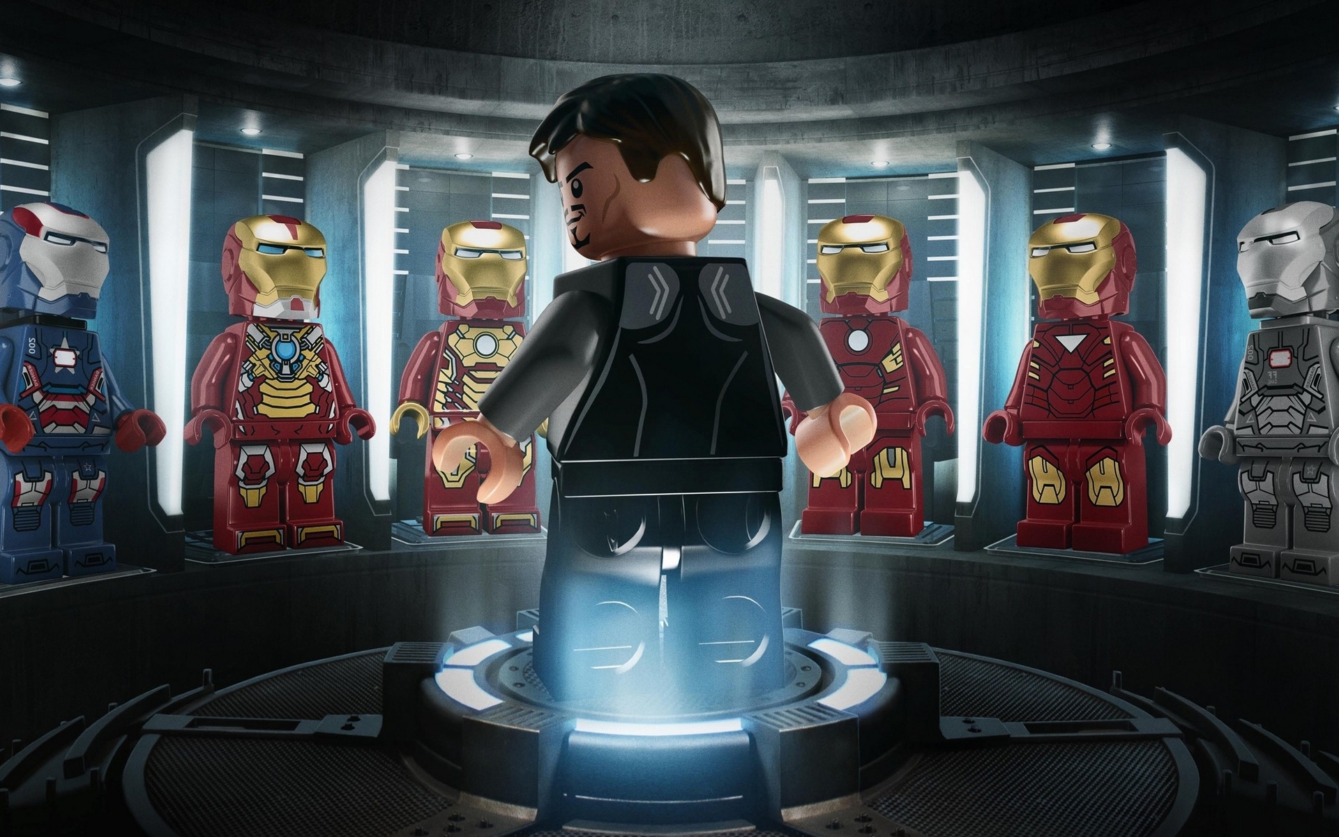 lego iron man 3 poster