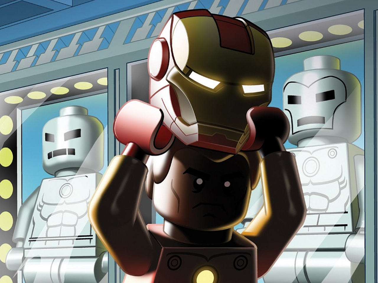 Iron Man Lego Wallpaper:1280x959
