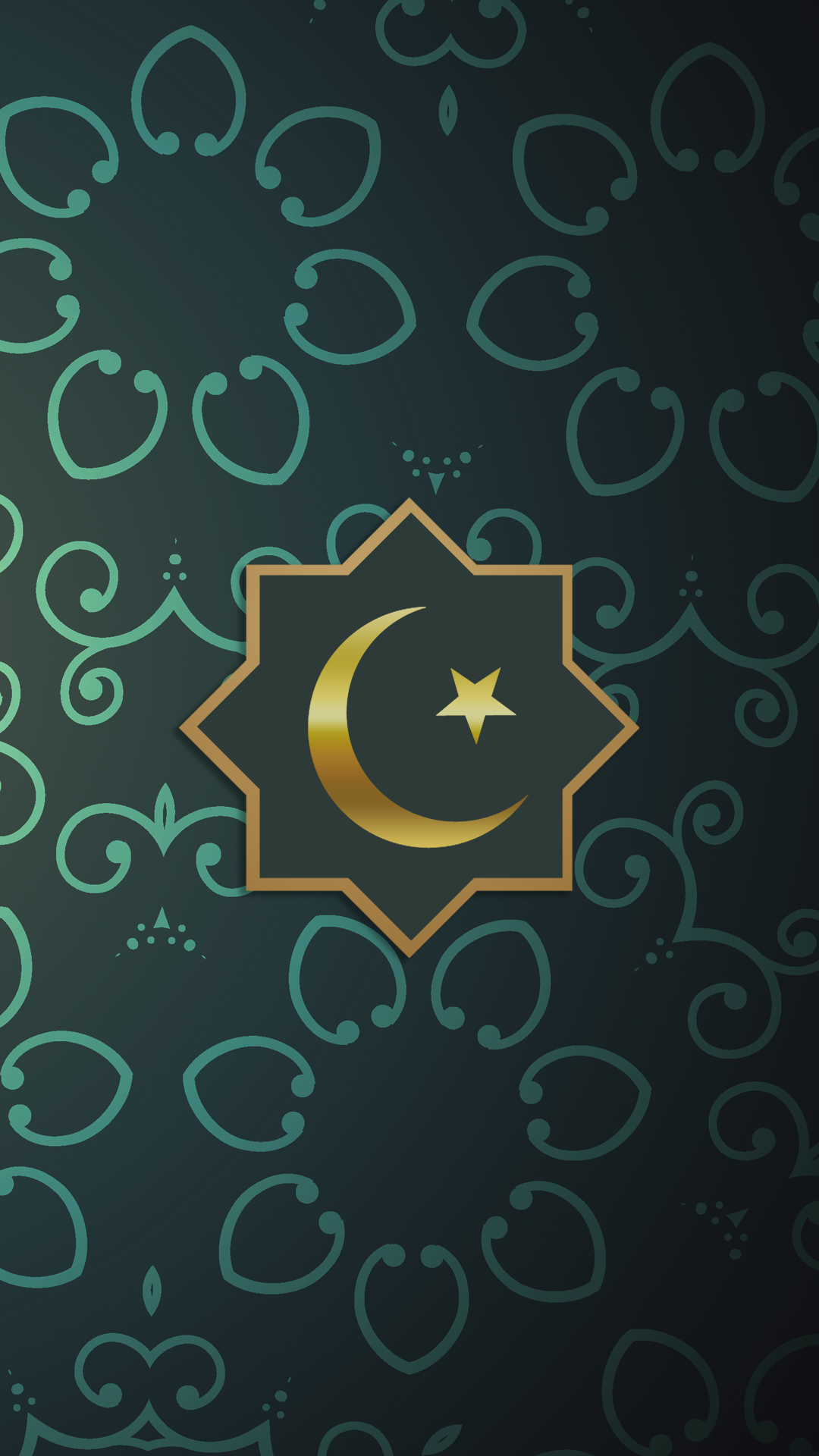 Islamic Green HD Wallpaper for Android
