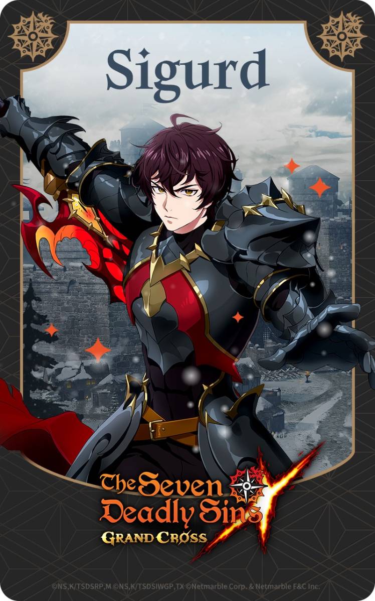 Ragnarok Phone Wallpaper: Sigurd Seven Deadly Sins: Grand Cross