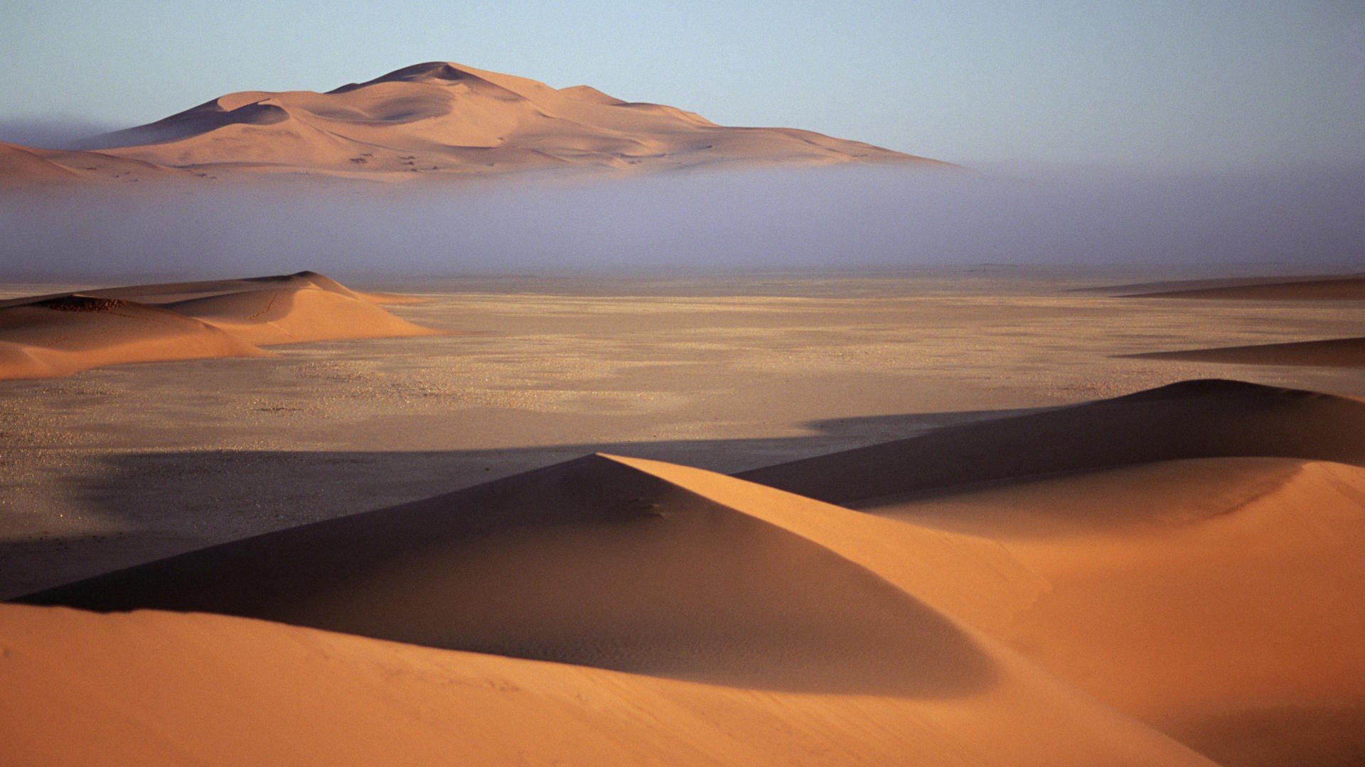 deserts, Fog, Bank, Namibia, Sand, Dunes Wallpaper HD / Desktop and Mobile Background