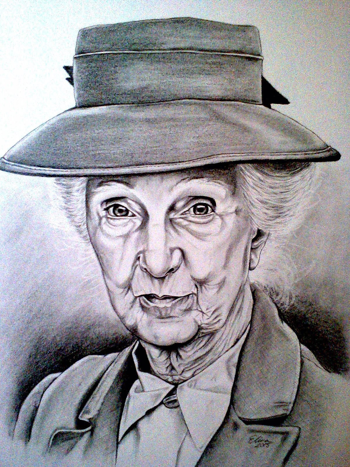 Miss Marple. Miss marple, Agatha christie, Cool art drawings