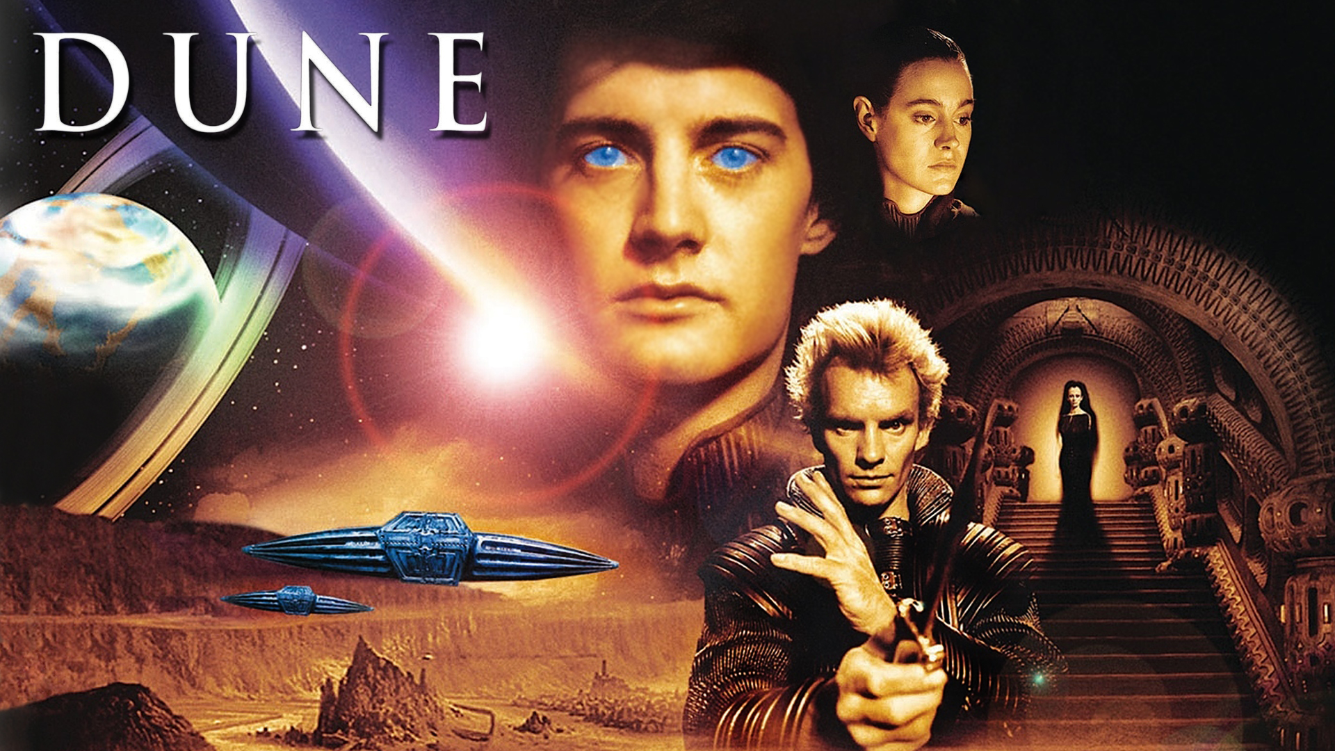 Wallpaper, movie poster, George Spigot, Dune movie 1920x1080