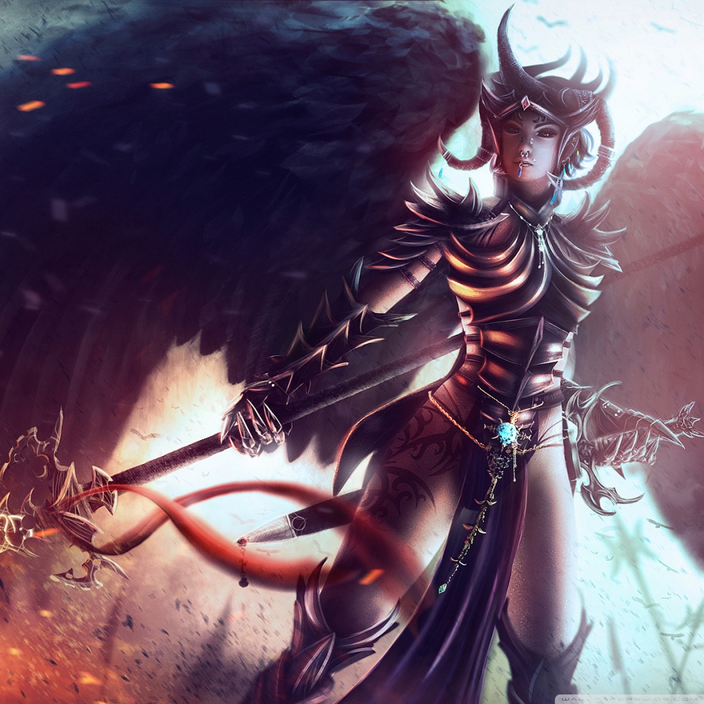 Fantasy Sword Warrior Ultra HD Desktop Background Wallpaper for 4K UHD TV, Tablet