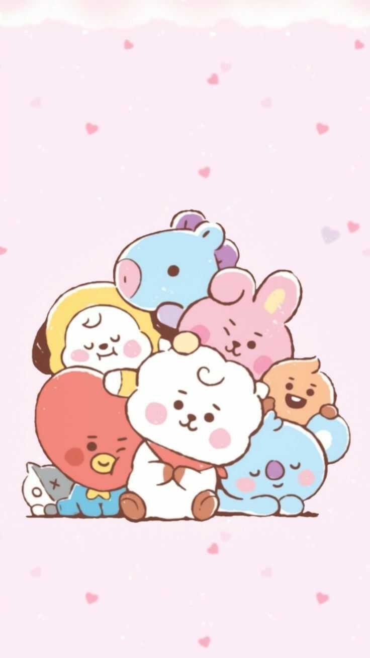 BT21 Cute Wallpapers - Wallpaper Cave