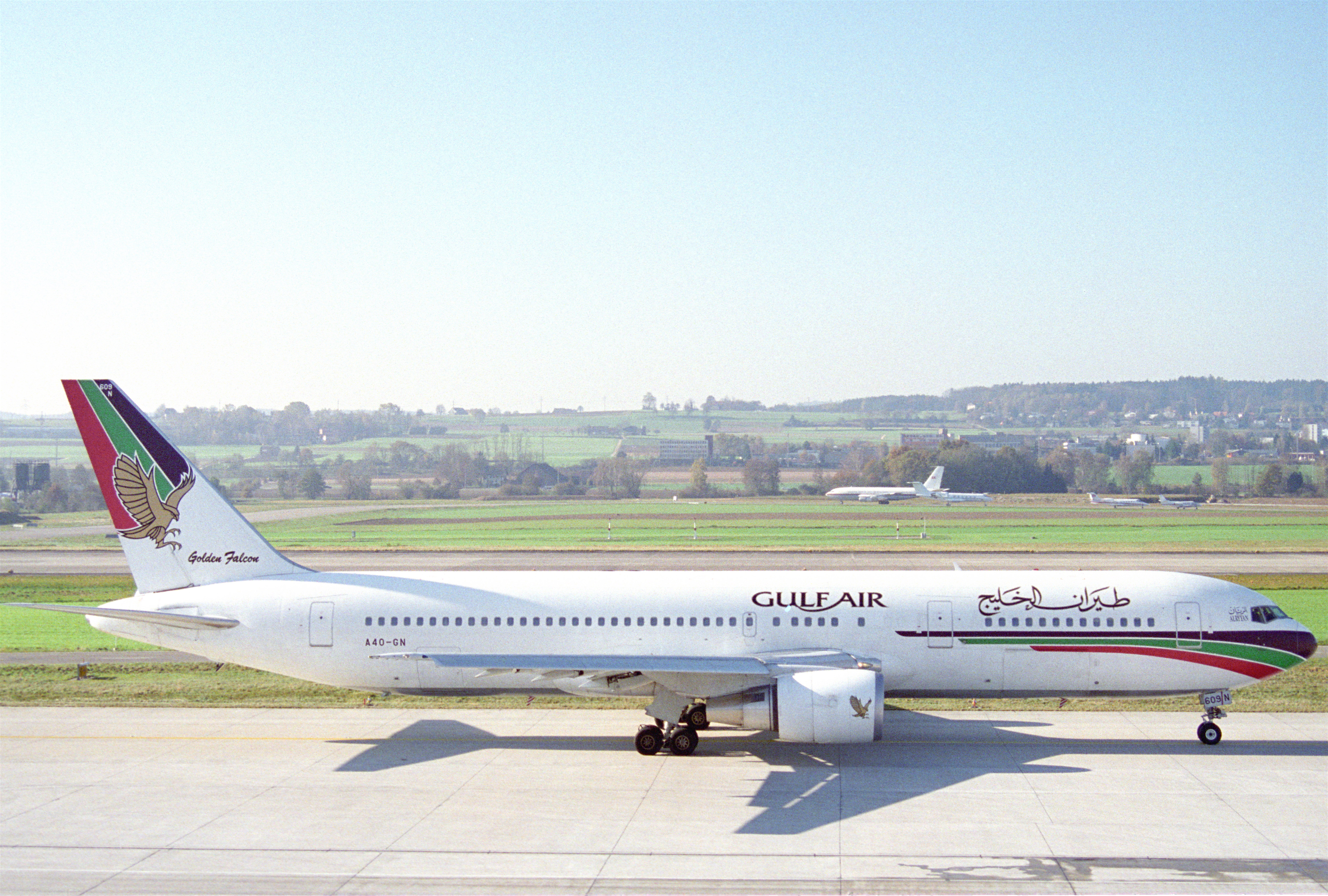 Gulf Air Boeing 767 300; A4O GN@ZRH;12.11