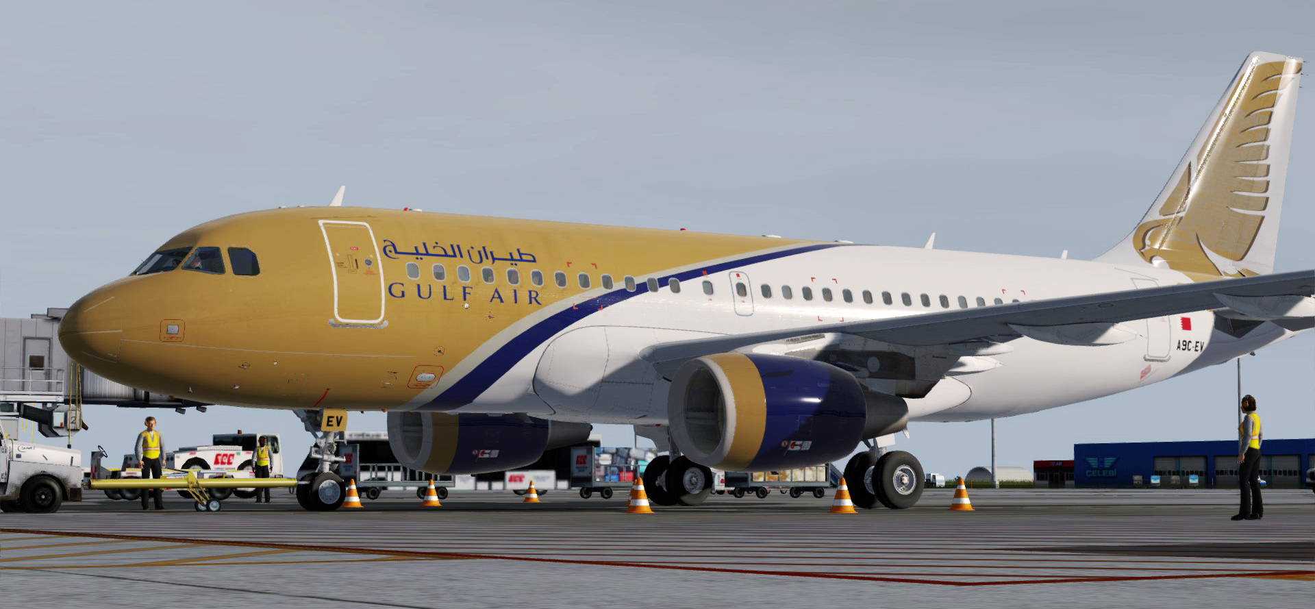 Gulf Air A9C EV A319 User Submitted Liveries Sim Labs Forums