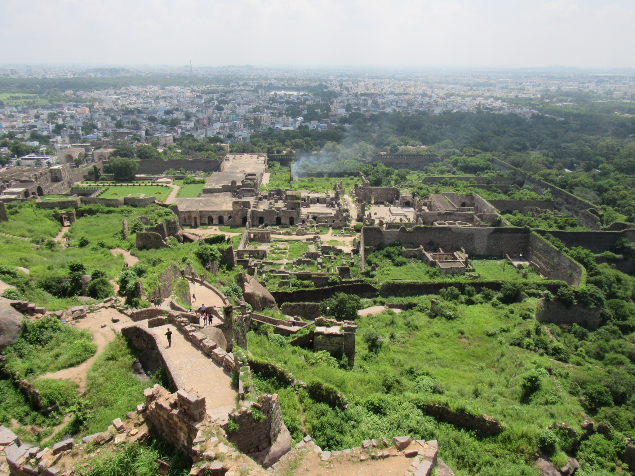 Aerial view of Golconda