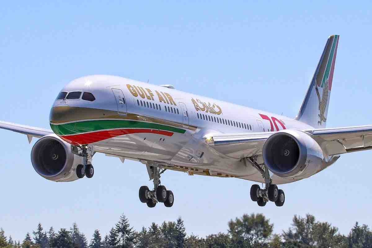 Gulf Air Delivered The 7th Boeing 787 9 Dreamliner Reg. A9C FG