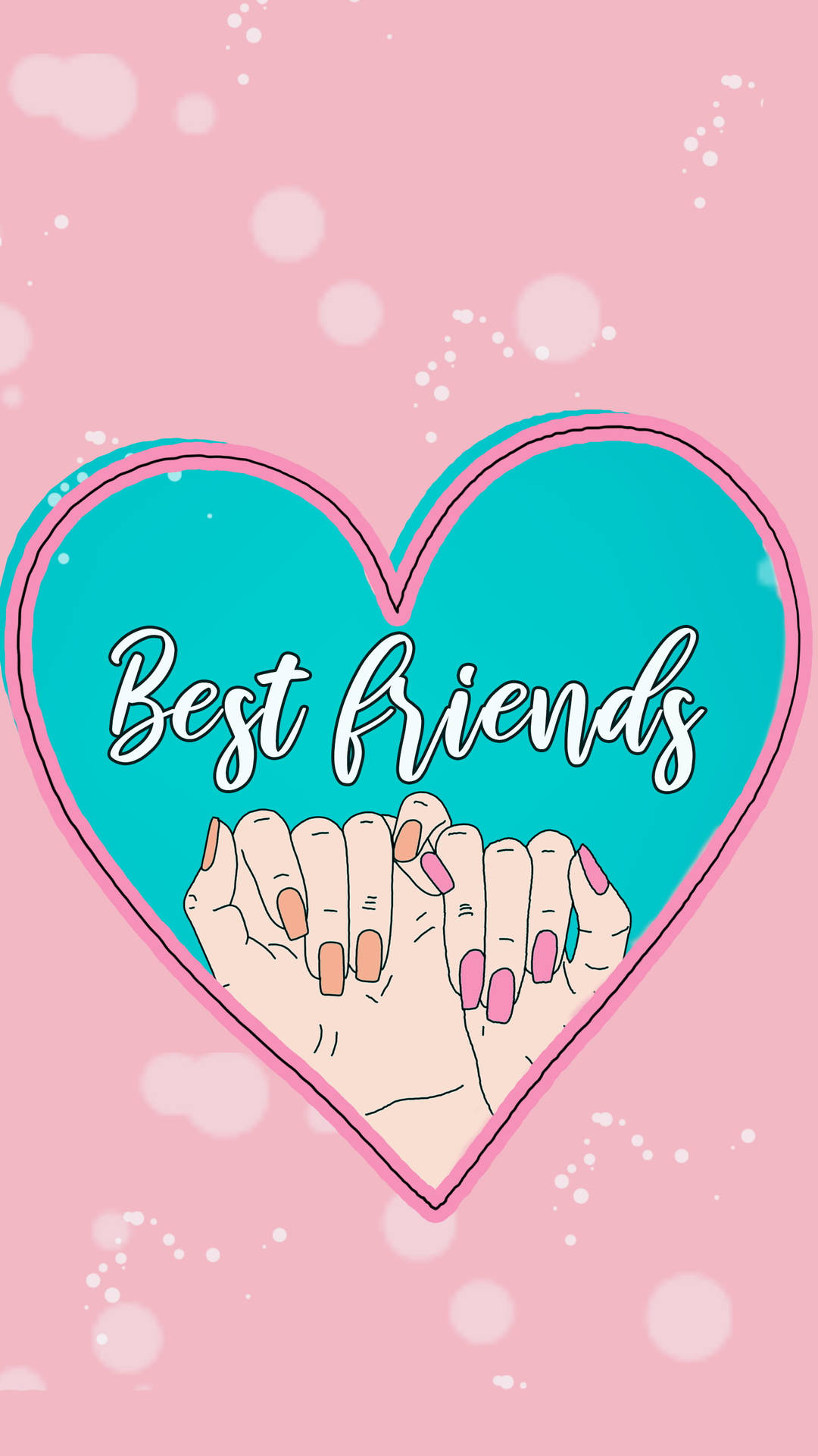 BFF Hearts Wallpapers - Wallpaper Cave