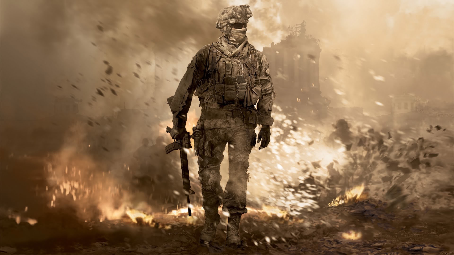 Call of Duty, Call of Duty Modern Warfare 2, video games, MW2 Gallery HD Wallpaper