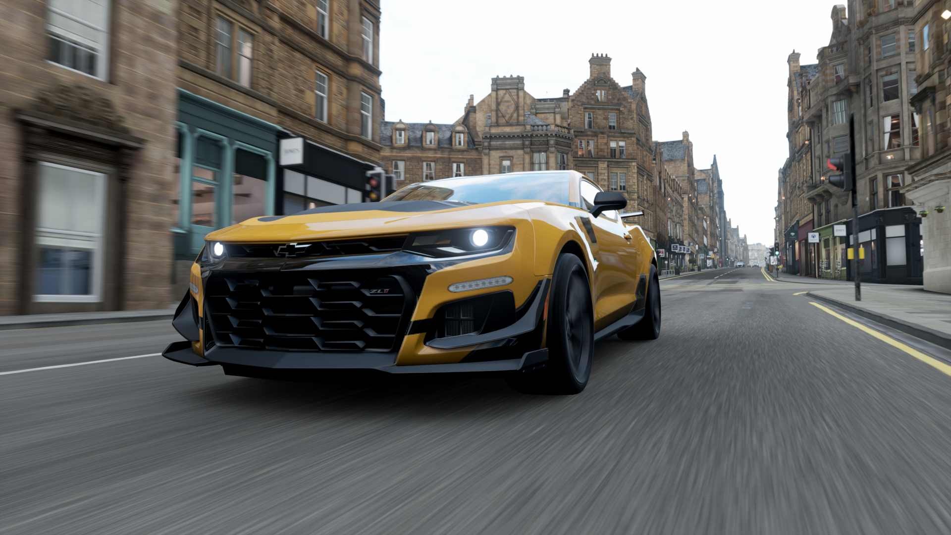 Forza Horizon 4 Chevrolet Camaro Zl1 1le Britain Video Games Wallpaper:1920x1080