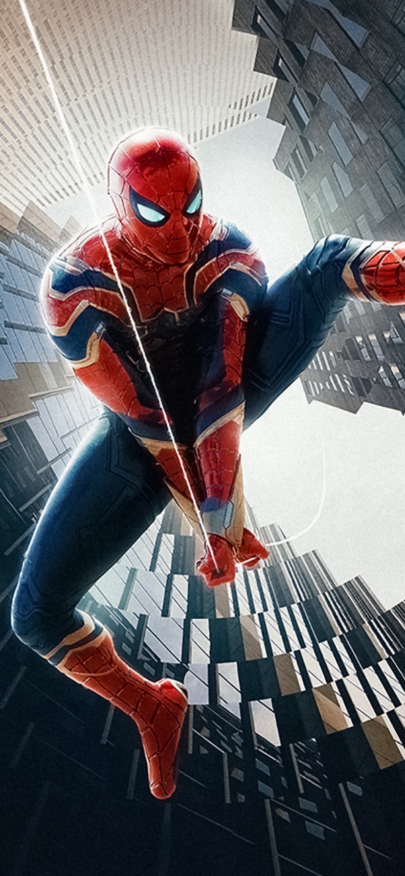 Wallpaper / Movie Spider Man: No Way Home Phone Wallpaper, Spider Man, Peter Parker, 828x1792 Free Download