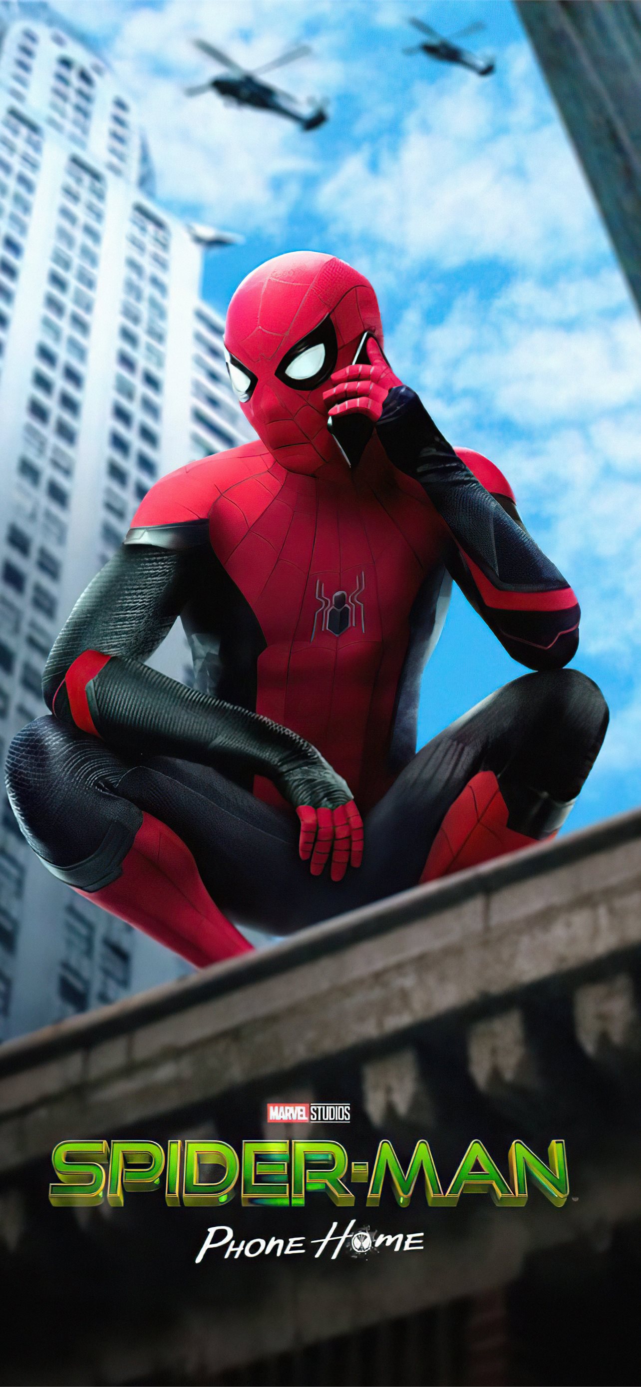 spider man phone home 2021 5k iPhone 12 Wallpaper Free Download