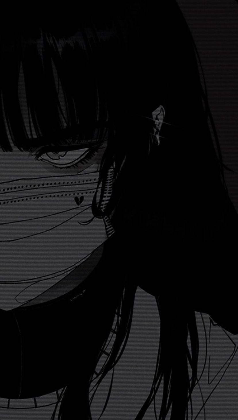 Free download Dark Anime Aesthetic Wallpapers on 3840x2160 for your  Desktop Mobile  Tablet  Explore 22 Black And White Anime Scenery  Wallpapers  Wallpaper Black And White White And Black Wallpapers