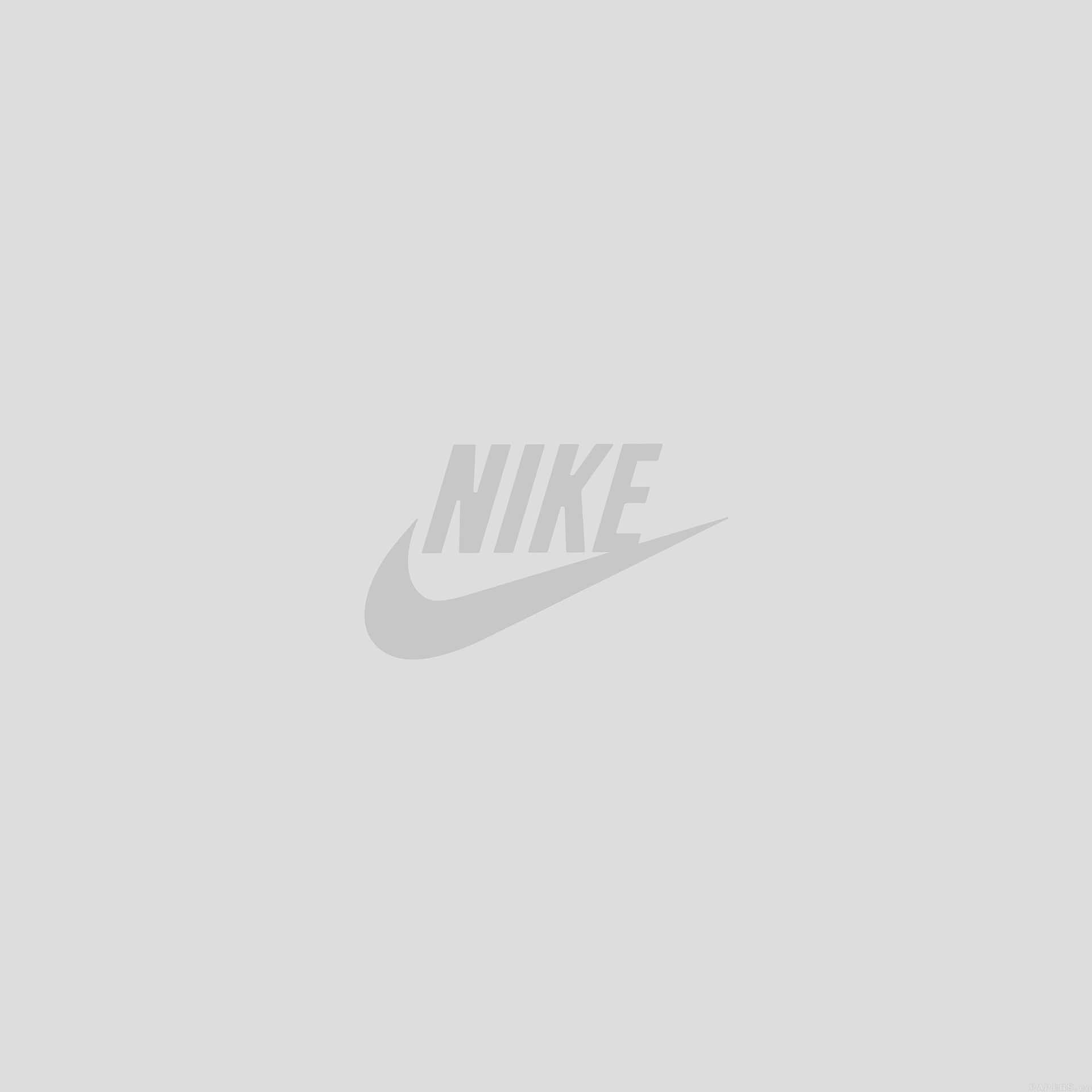 Download Minimalist Nike In White iPad Wallpaper