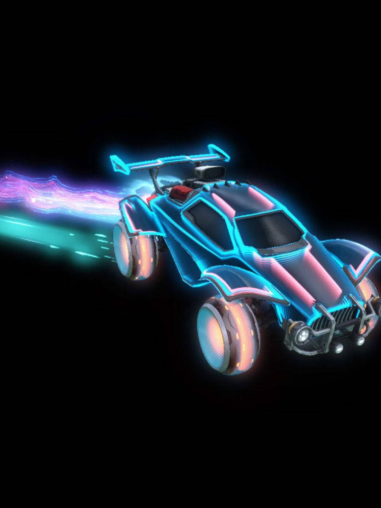 Download Pink Octane Car Rocket League iPhone Wallpaper