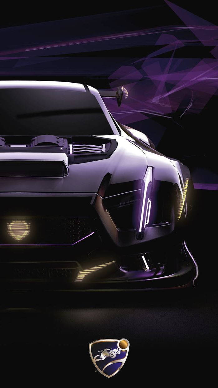 Download Shiny Octane Car Rocket League iPhone Wallpaper