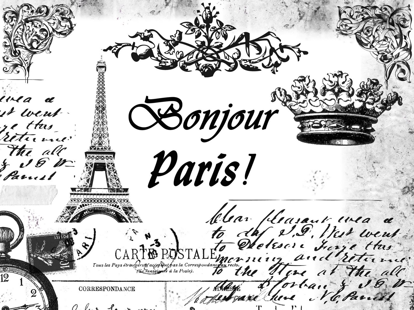 FREE ViNTaGE DiGiTaL STaMPS**: FREE Vintage Digital Stamp: PARiS