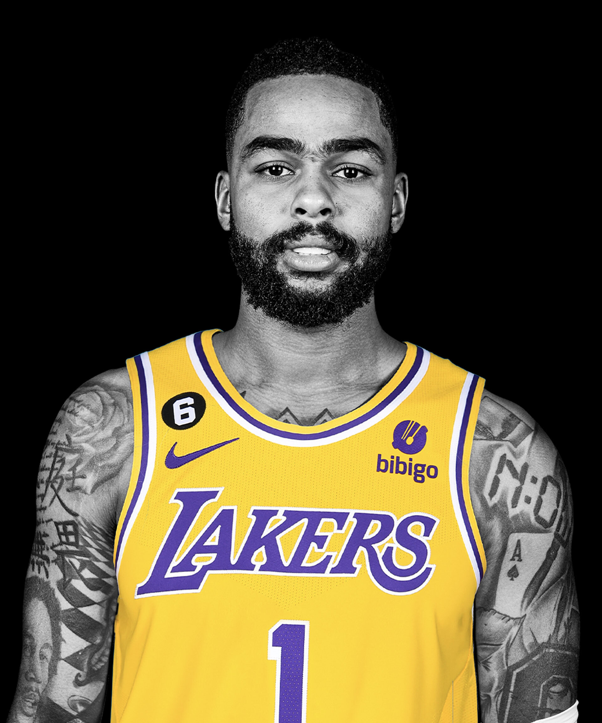 Lakers. D'Angelo Russell. Los Angeles Lakers