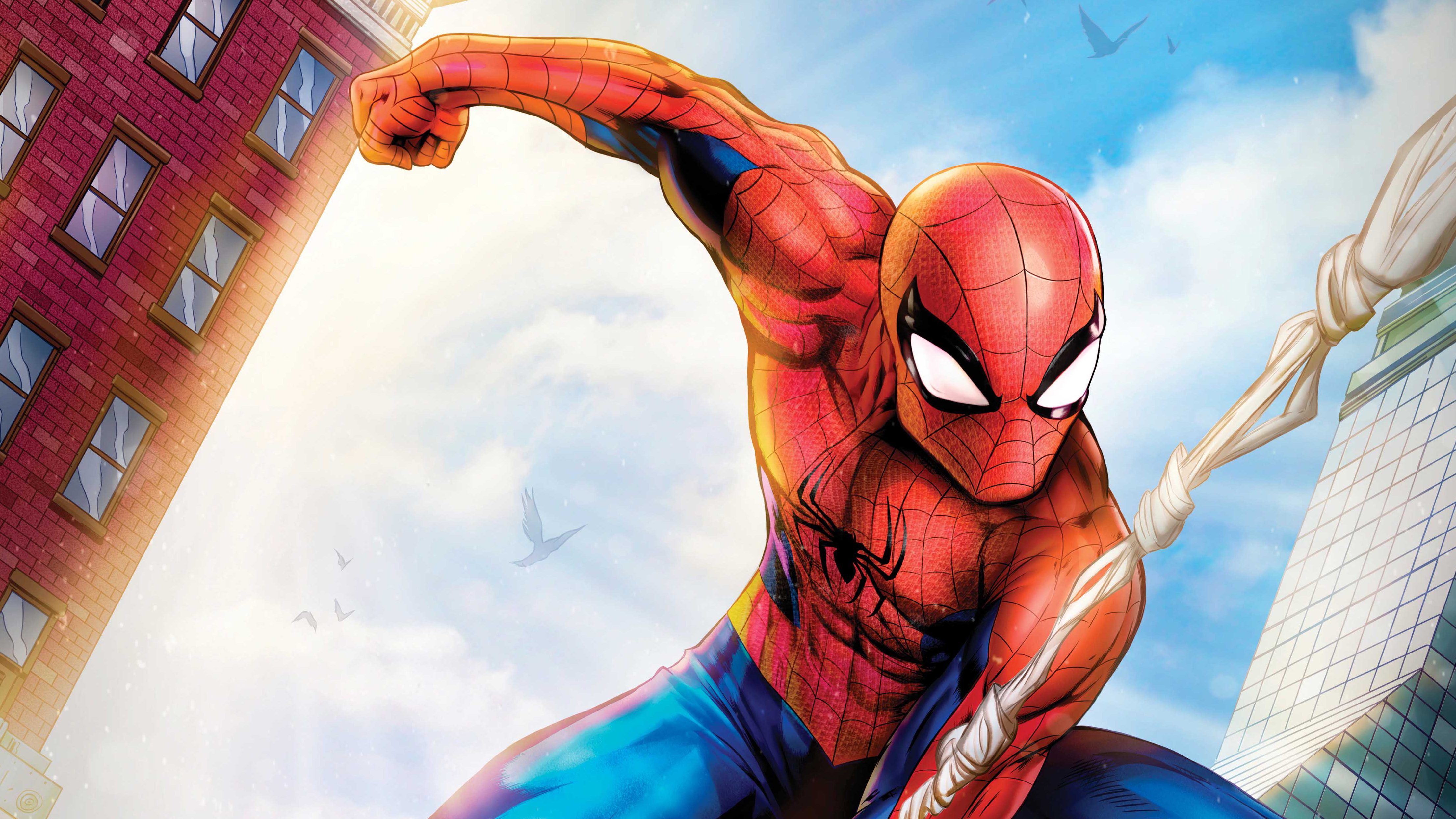 Wallpaper 4k Spiderman Comic Artwork Wallpaper