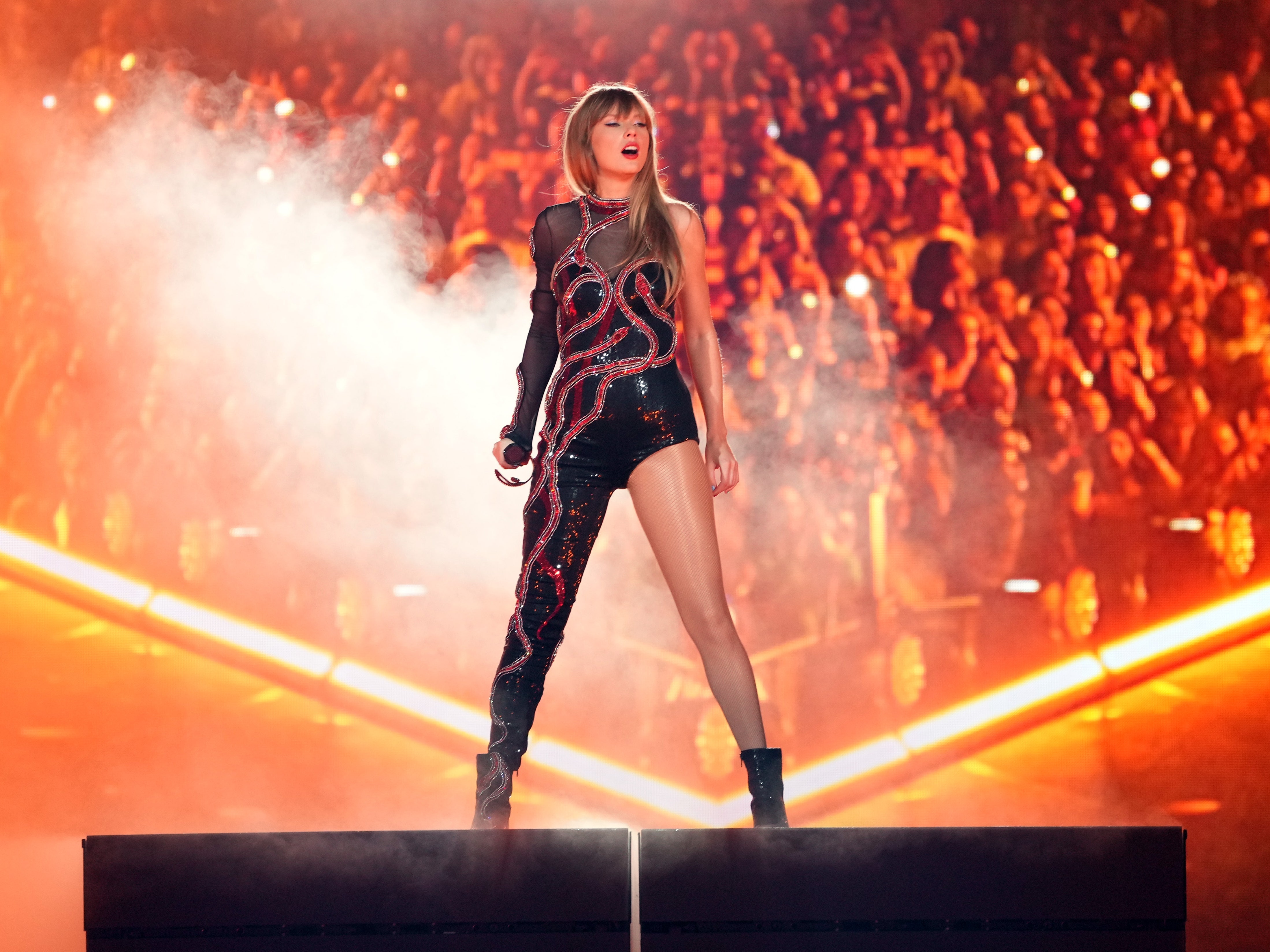 Taylor Swift Kicks Off Her Eras Tour in Fully Bejeweled Fashion