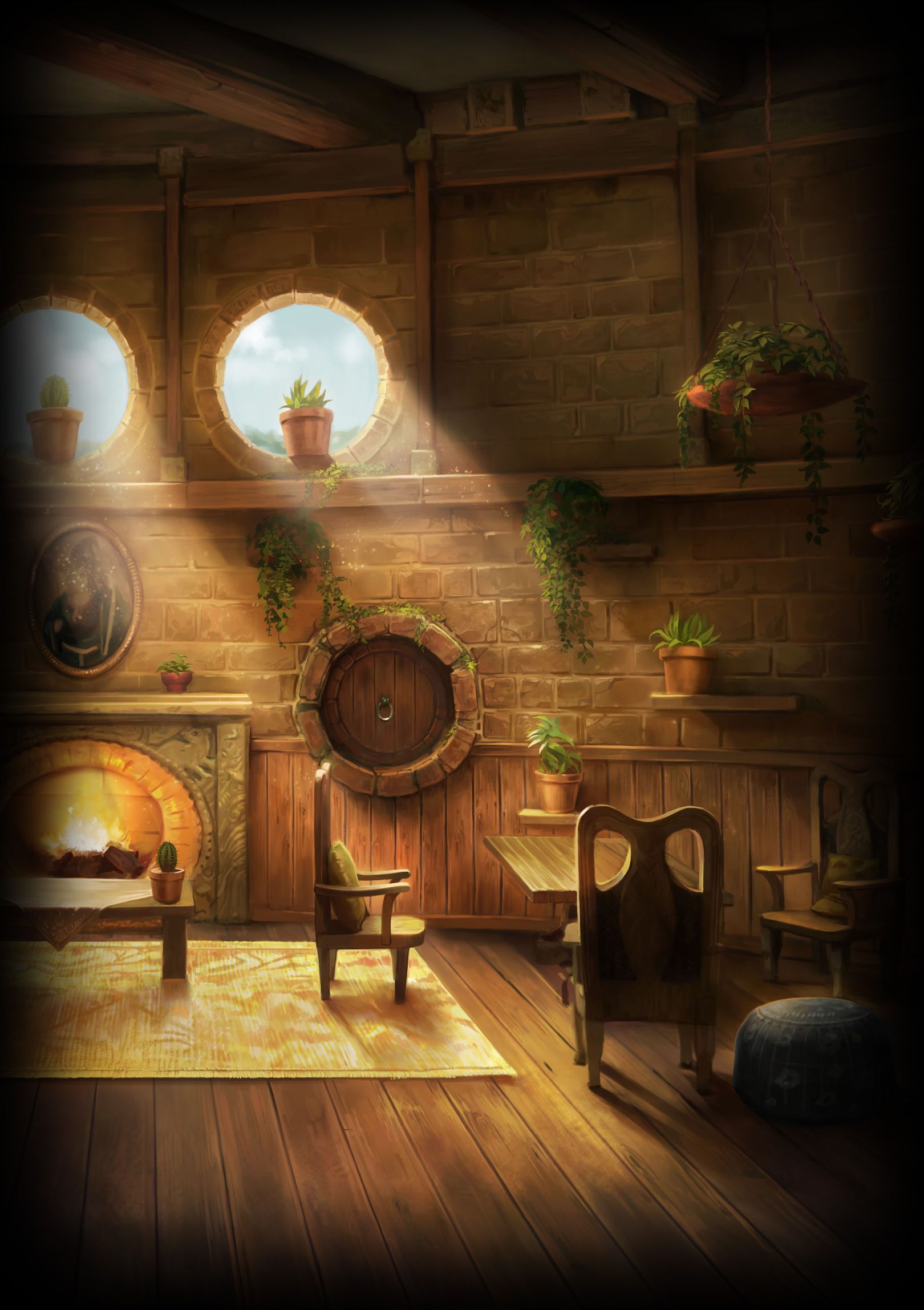 Hufflepuff Common Room Wallpaper