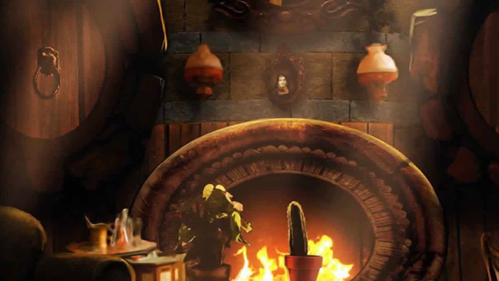 Pottermore Background: Hufflepuff Common Room 2. Hufflepuff common room, Common room, Hufflepuff